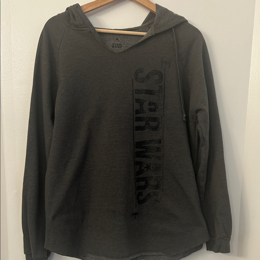 Star Wars Men's Dark Gray Hoodie Sweater